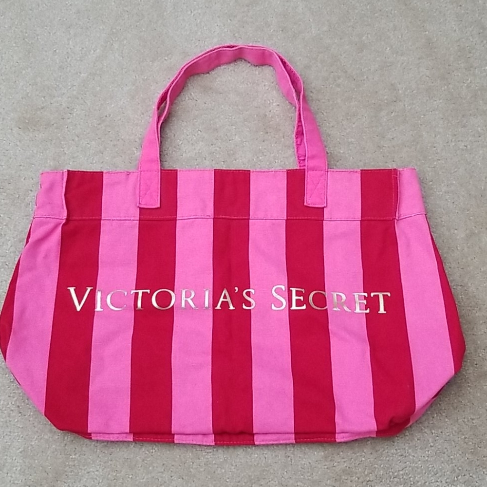 Victoria's secret canvas tote bag